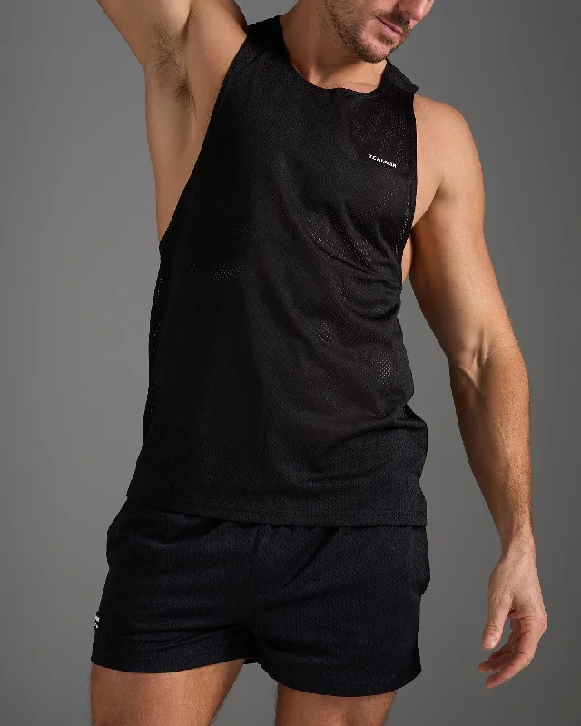 Sweet Style TEAMM8 S.S.C. Mesh Tank - Black