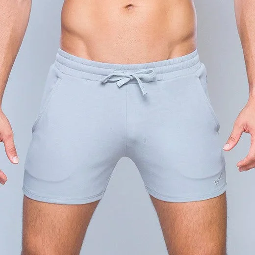Minimal Comfort Supawear 4" cotton jersey short grey