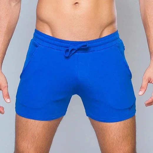 Easygoing Style Supawear 4" cotton jersey short blue
