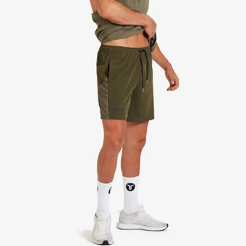 French Style Teamm8 Level 6.5" short khaki green