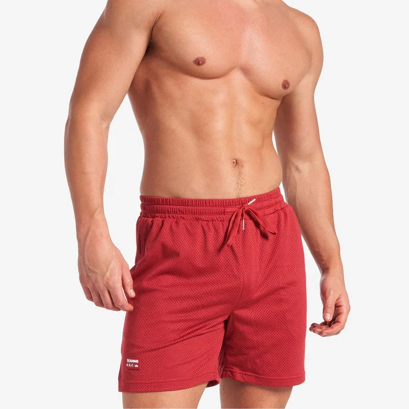 Easy-to-Wear Teamm8 S.S.C 6" mesh short red