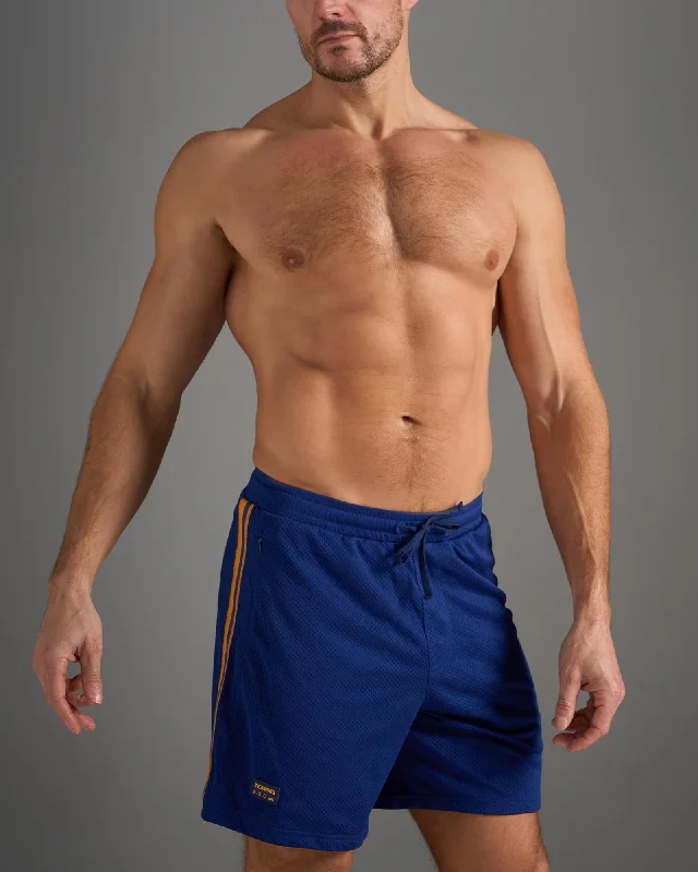Casual Style S.S.C. Fraternity Mesh 6" Short - Navy