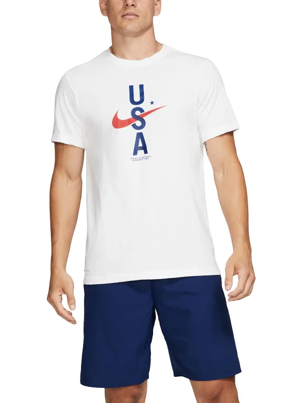 Fashion Innovation USA Mens Graphic Short Sleeve T-Shirt