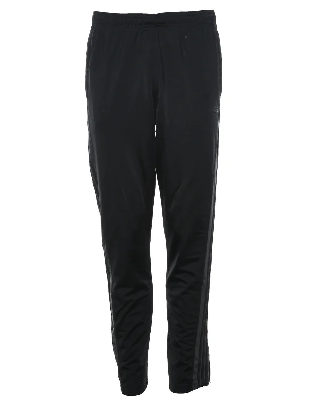 Timeless Style Adidas Black Slim Leg Track Pants - W34 L31