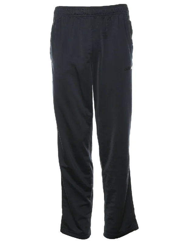 Lively And Youthful Adidas Classic Black Track Pants - W34 L32