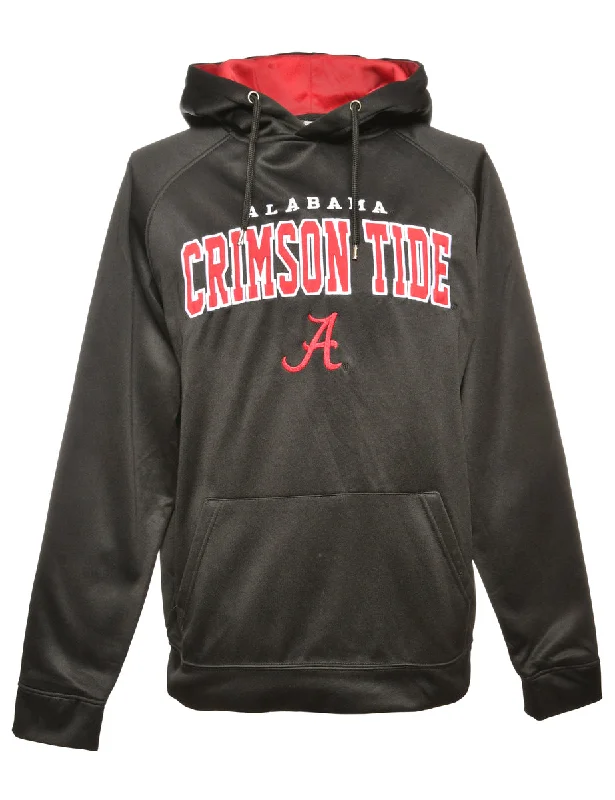 Basic Comfort Albama Crimson Tide Football Hooded Sports Sweatshirt - L