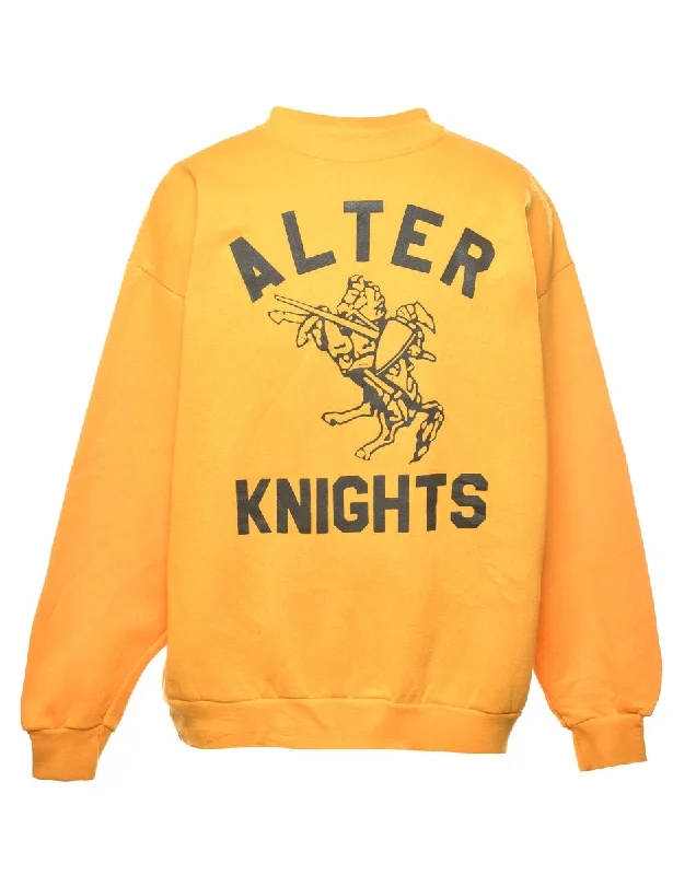 Fresh And Simple Alter Knights Printed Sweatshirt - L