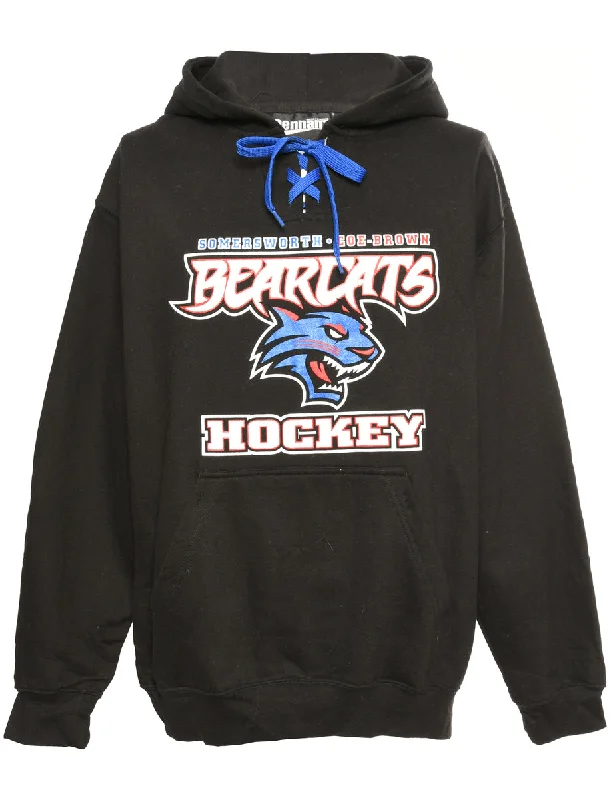 Casual Comfort Wear Bearcats Blue & Black Sports Sweatshirt - M