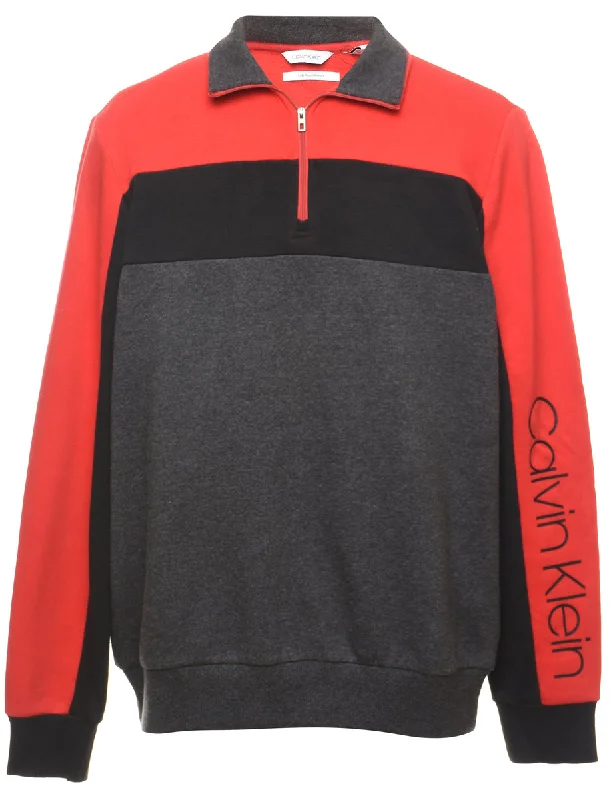 Fashionable Items Calvin Klein Plain Sweatshirt - S