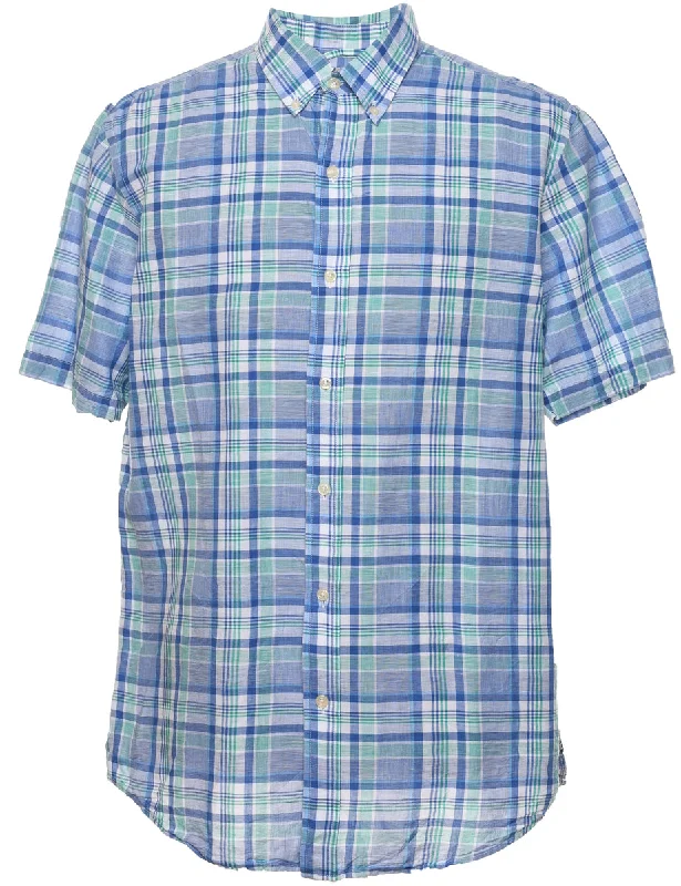 Comfortable Fashion Chaps Checked Shirt - L