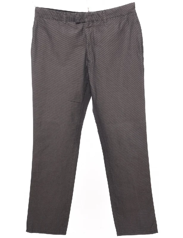 Warm Atmosphere DKNY Classic Straight-Fit Trousers - W33 L30