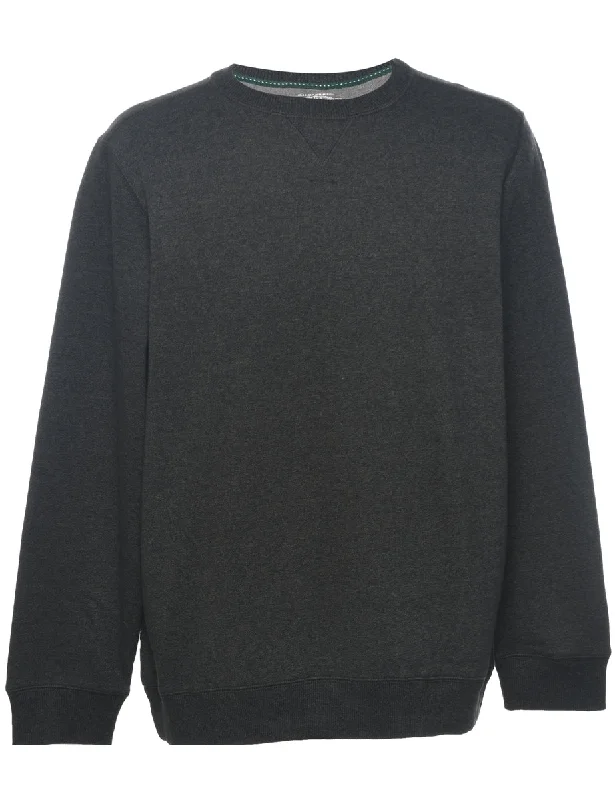 Comfy Chic Wear G.H. Bass Plain Sweatshirt - L