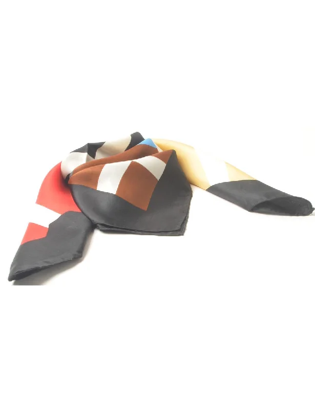 High-quality Design Geometric Pattern Head Scarf - M