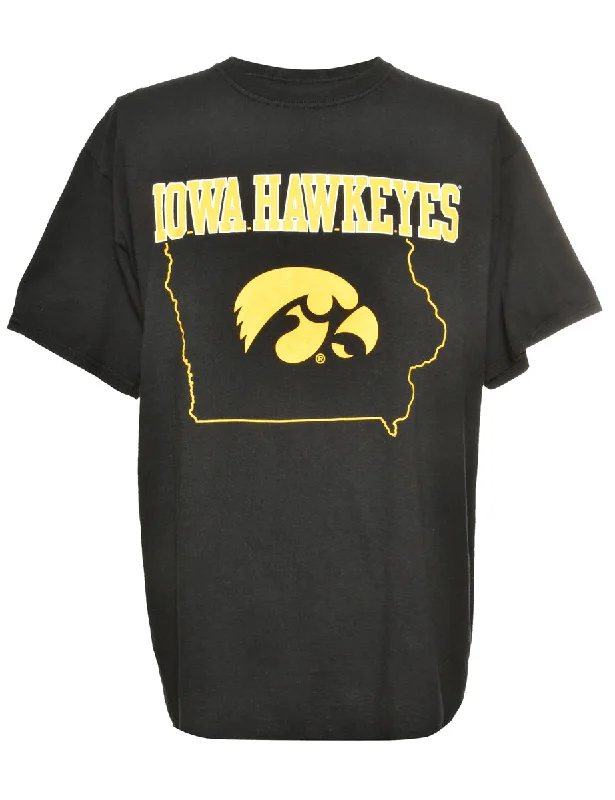 Relaxed Jackets IOWA HAWKEYES Sports T-shirt - L