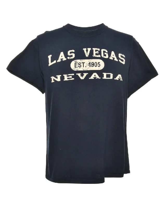 Cool Summer Las Vegas Printed T-shirt - L