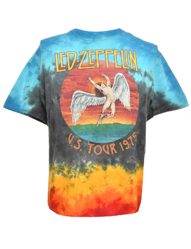 Personalized Design Led Zeppelin Band T-shirt - S