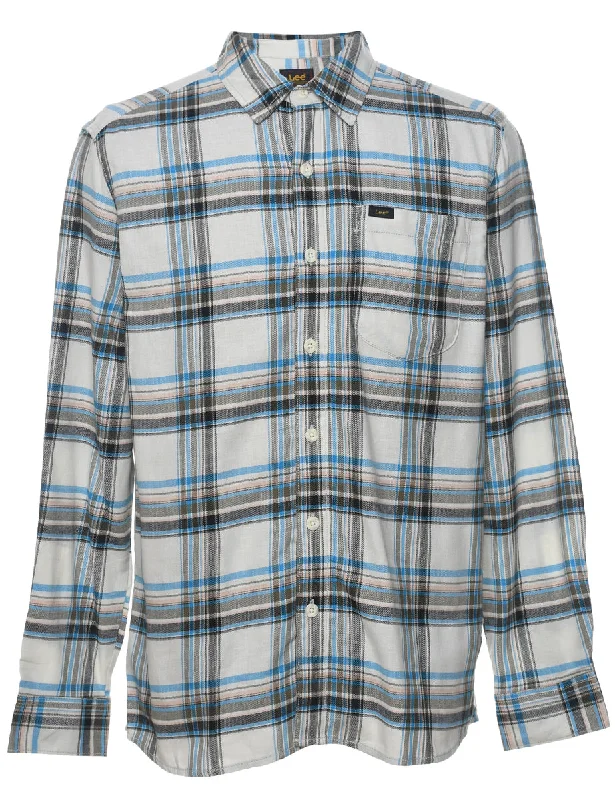 Smart Comfort Lee Checked Shirt - M