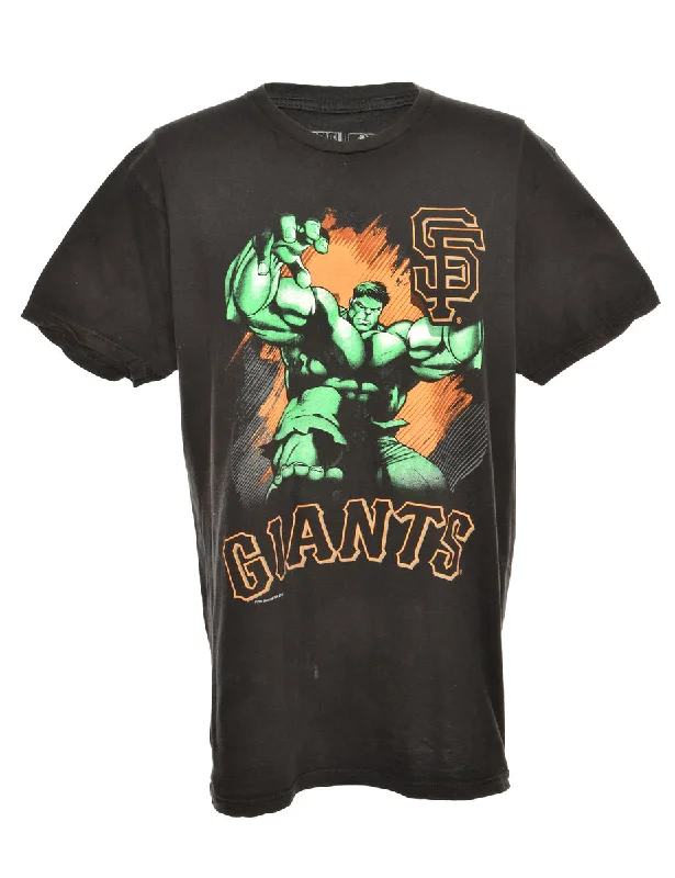 Trendy Wear MLB Hulk Printed T-shirt - L