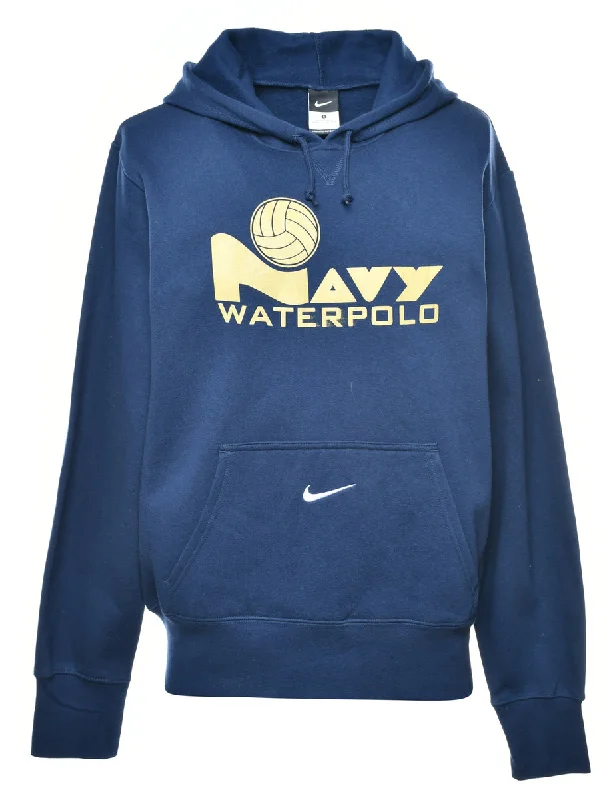 Versatile Wear Nike Navy Waterpolo Printed Sweatshirt - S