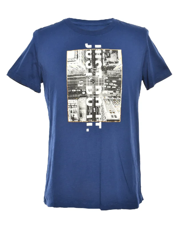 Fashion Design Nike Printed T-shirt - L