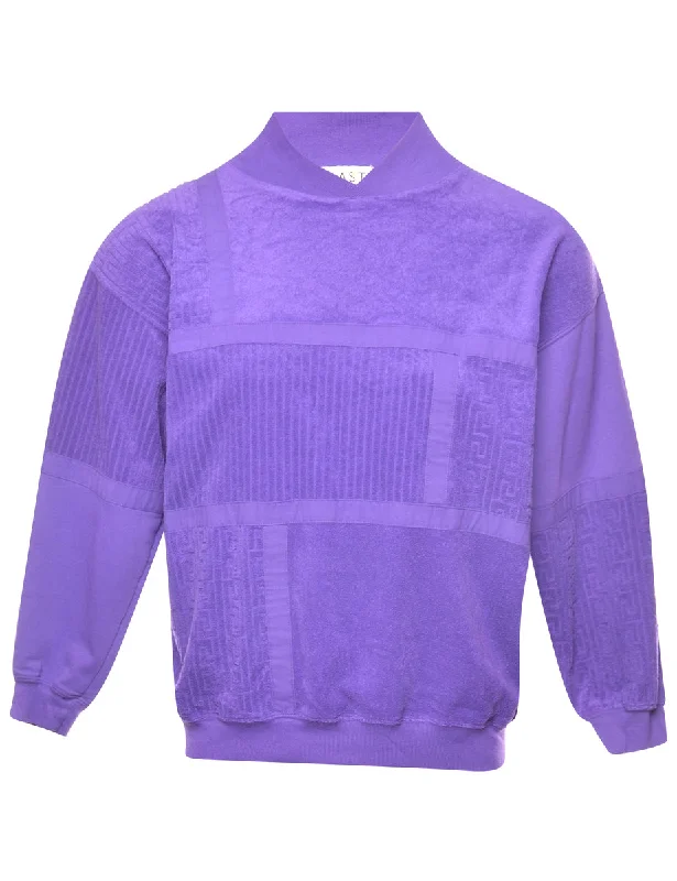 Hooded design Petites Plain Sweatshirt - S