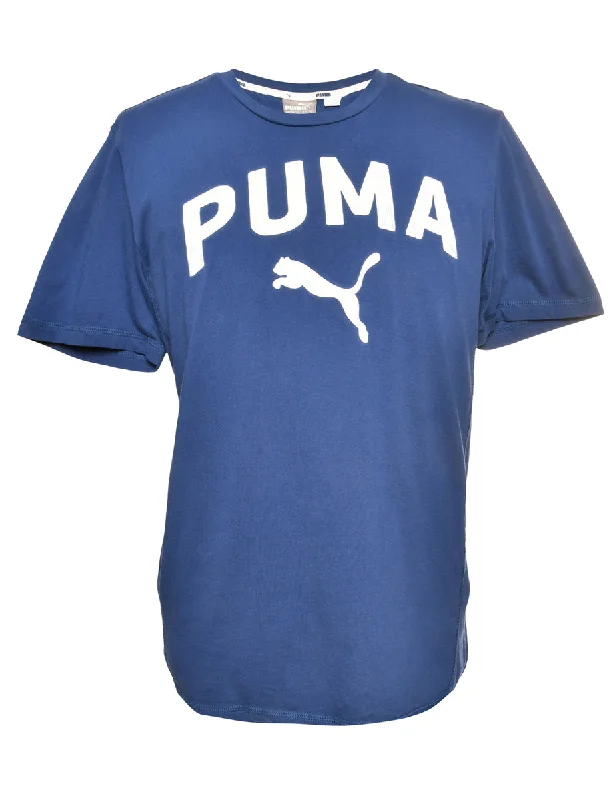 Trendy Comfort Wear Puma Printed T-shirt - L