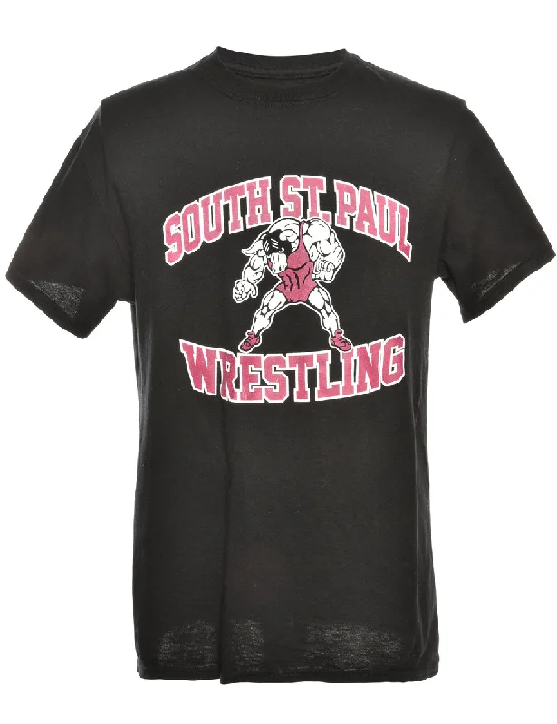 Girl Style South StPaul Wrestling Printed T-shirt - M