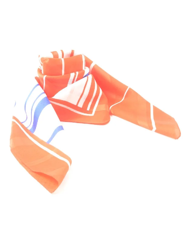 Cozy Footwear Striped Head Scarf - M