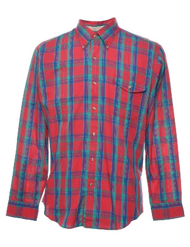 Soft Looks The Fox Collection Checked Shirt - L
