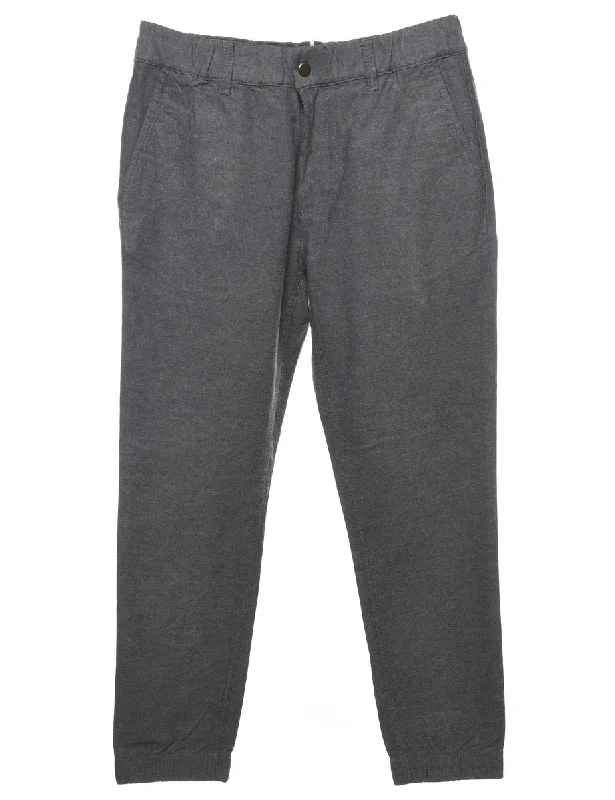 Elegant Design Tommy Hilfiger Grey Suit Trousers - W32 L30