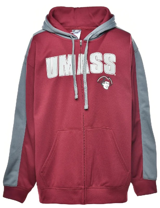 Elegant Series Umass Printed Hoodie - L