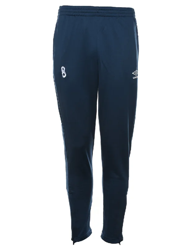 Breezy Style Umbro Navy Track Pants - W30 L30