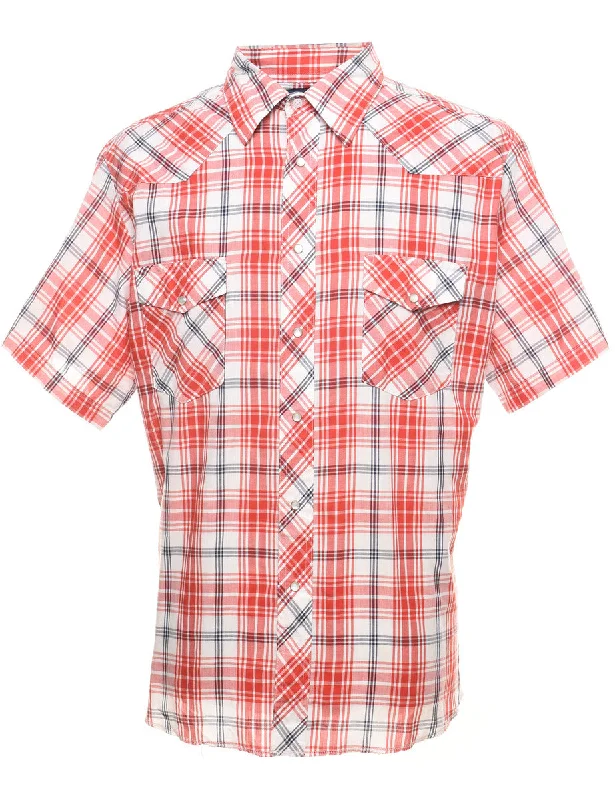 Free And Casual Wrangler Checked Shirt - L