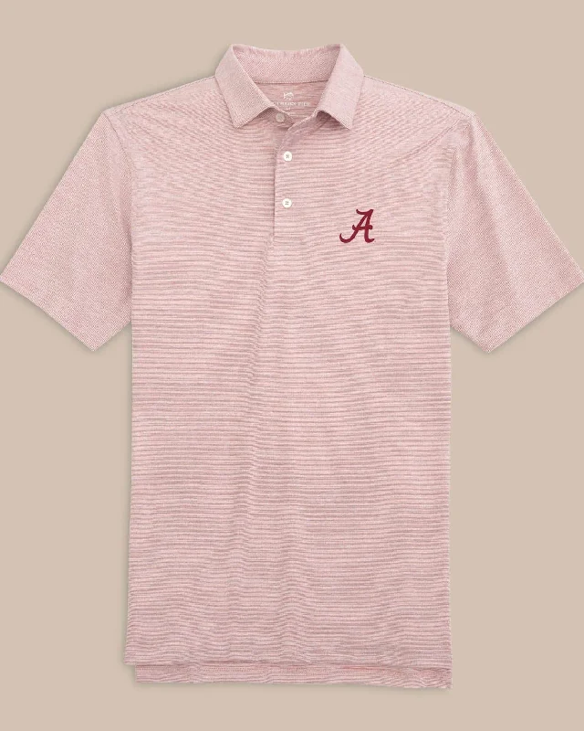 Effortless Looks Alabama Crimson Tide Driver Spacedye Polo Shirt