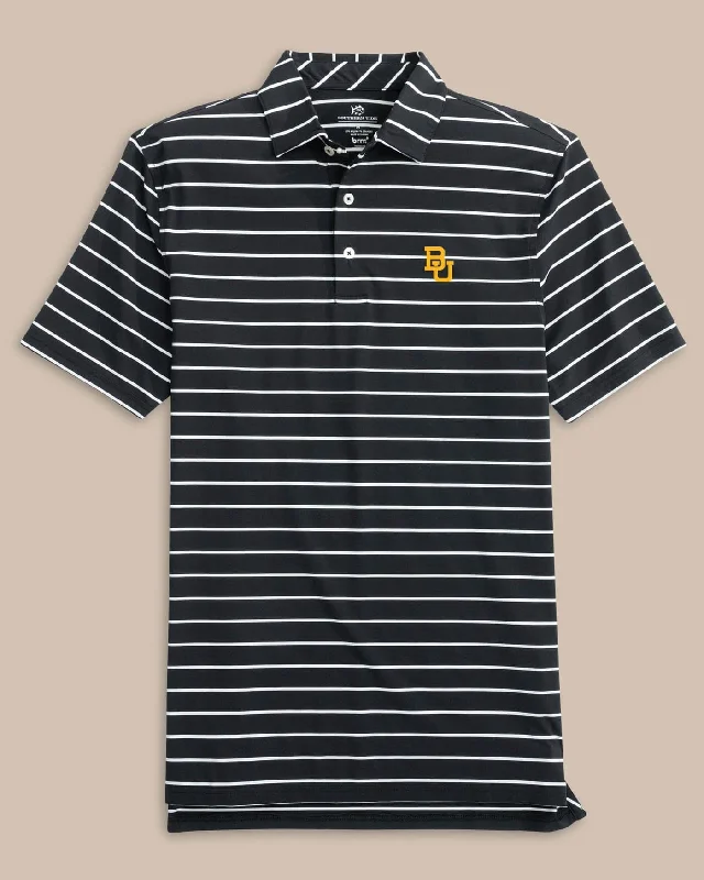 Cozy Essentials Baylor Bears brrr°®eeze Desmond Stripe Polo