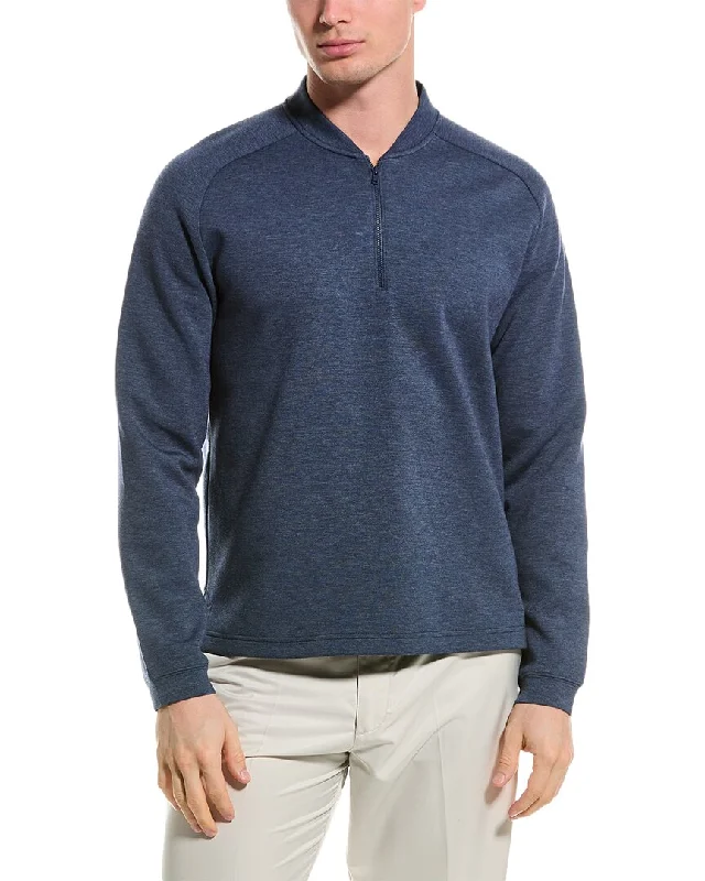 Spring Fashion J.Mclaughlin Solid Peak Polo Shirt