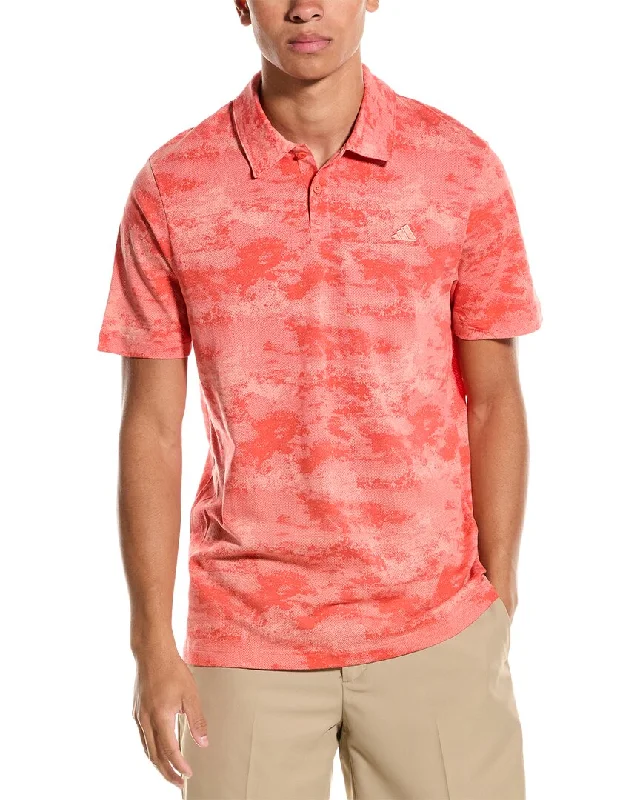 Comfortable Series Adidas Go-To Printed Polo Shirt