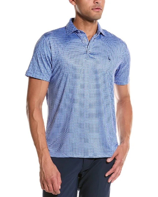 Must-have For Fashion Tailorbyrd Tees Printed Performance Polo Shirt