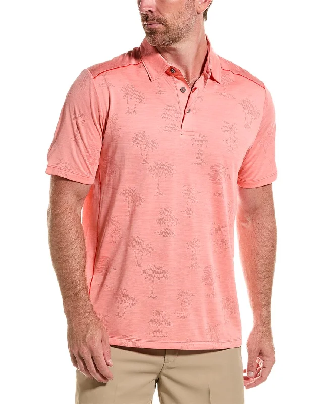 Sports Trend Tommy Bahama Palm Coast Palmera Polo Shirt