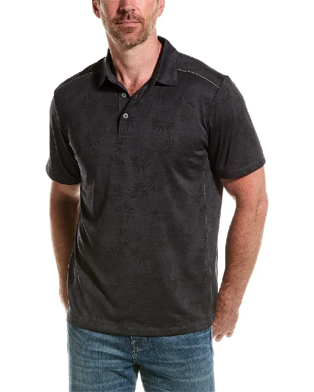 Noble And Elegant Tommy Bahama Pineapple Palm Coast Polo Shirt