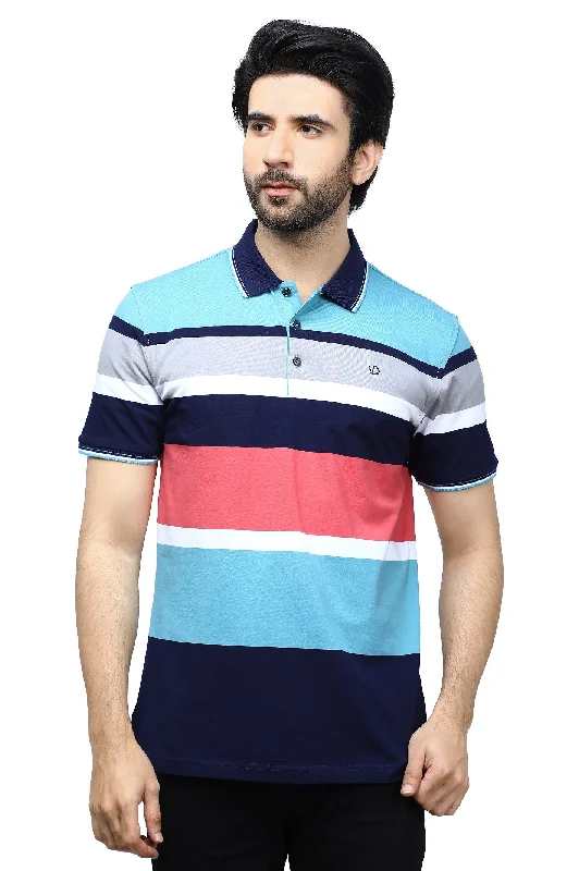 Comfy Dress Color Block Polo Shirt