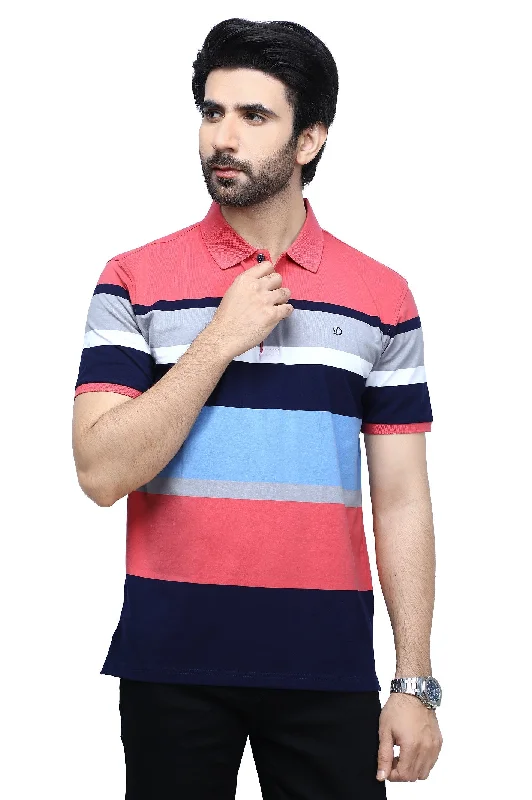 Versatile Outfits Color Block Polo Shirt