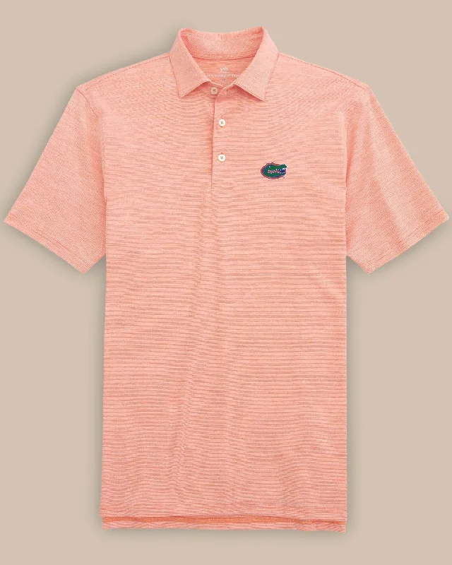 Cozy Fashions Florida Gators Driver Spacedye Polo Shirt