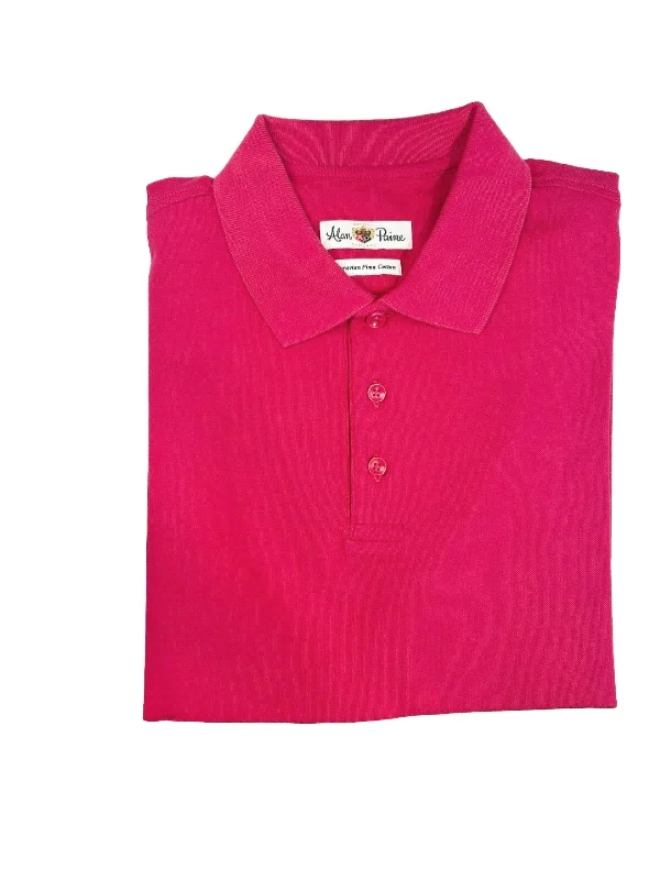 Trendy Comfort FRITTON SHORT SLEEVE POLO RASPBERRY