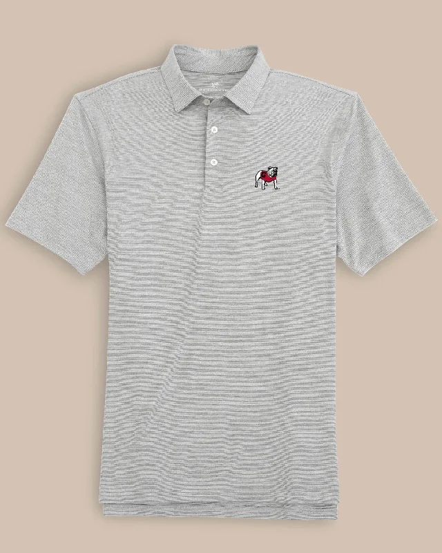 Cozy Chic Trends Georgia Bulldogs Driver Spacedye Polo Shirt