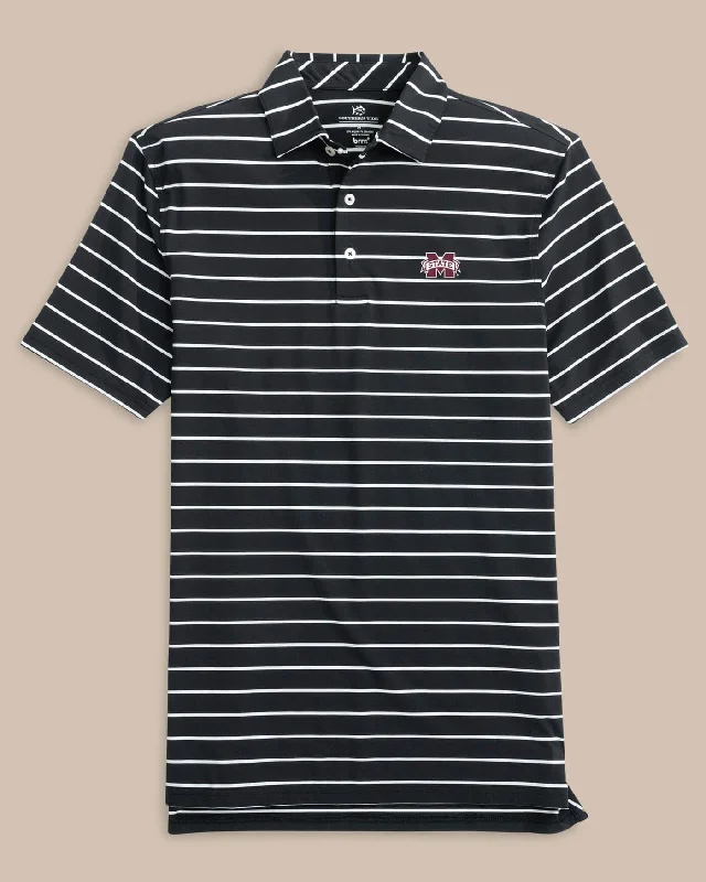 Modern Comfort Wear Mississippi State Bulldogs brrr°®-eeze Desmond Stripe Polo