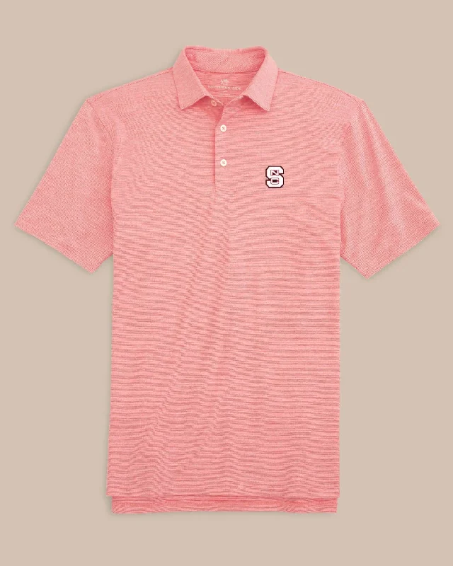 Wandering freely NC State Driver Spacedye Polo Shirt