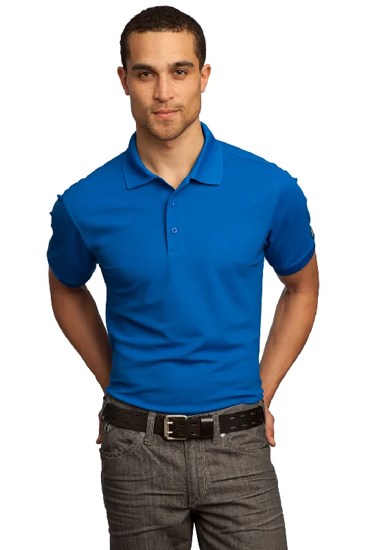 Classic Retro Ogio Mens Caliber 2.0 Moisture Wicking Short Sleeve Polo Shirt - Electric Blue Classic Retro Ogio Mens Caliber 2.0 Moisture Wicking Short Sleeve Polo Shirt - Electric Blue
