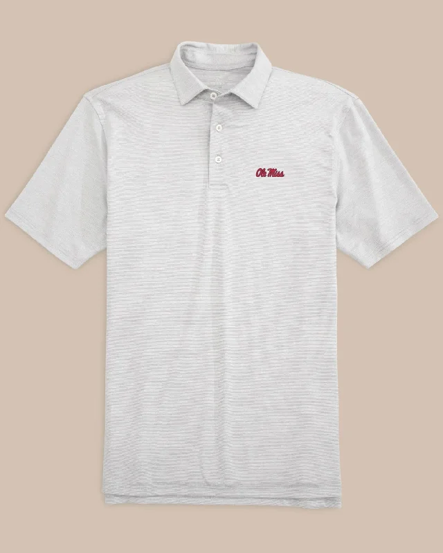 Innovative Design Ole Miss Driver Spacedye Polo Shirt