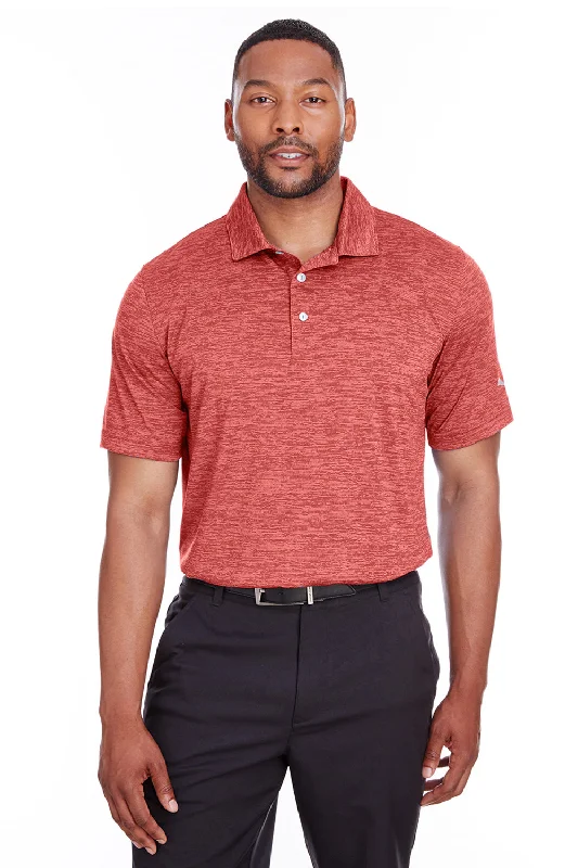 Relaxed Fit Wear Puma Mens Icon Performance Moisture Wicking Short Sleeve Polo Shirt - High Risk Red Relaxed Fit Wear Puma Mens Icon Performance Moisture Wicking Short Sleeve Polo Shirt - High Risk Red
